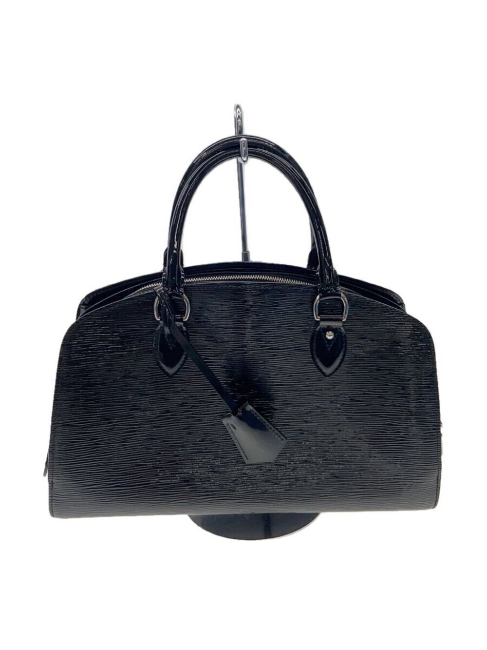 LOUIS VUITTON Pont Neuf Epi Black Leather Black